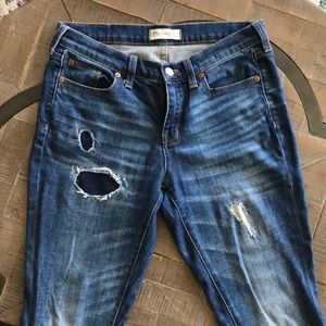 Madewell boyfriend fit jeans